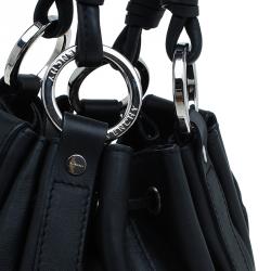 Pre Owned Givenchy Black Leather Small Pumpkin Bag