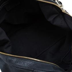 Pre Owned Givenchy Black Leather Medium Nightingale Tote