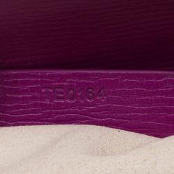 Pre Owned حقيبة كروس جيفنشي باندورا بوكس جلد أرجواني صغيرة