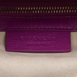 Pre Owned حقيبة كروس جيفنشي باندورا بوكس جلد أرجواني صغيرة