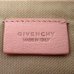 Pre Owned Givenchy Pink Leather Large Antigona Pouch