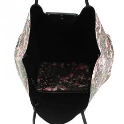 Pre Owned Givenchy Multicolor Floral Coated Canvas Antigona Shopper Tote