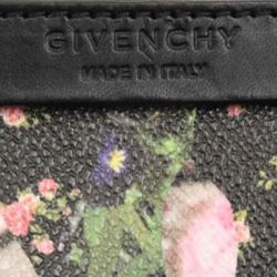 Pre Owned Givenchy Multicolor Floral Coated Canvas Antigona Shopper Tote