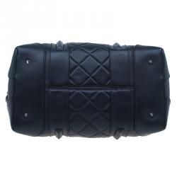 Givenchy Black Quilted Leather Medium Lucrezia Duffle Bag