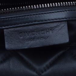 Givenchy Black Quilted Leather Medium Lucrezia Duffle Bag
