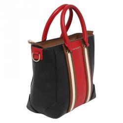 Pre Owned حقيبة يد جيفنشي لوكريزيا متوسطة جلد متعددة الألوان