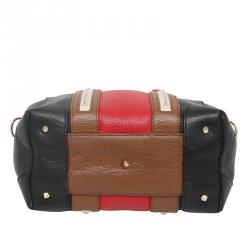 Pre Owned حقيبة يد جيفنشي لوكريزيا متوسطة جلد متعددة الألوان