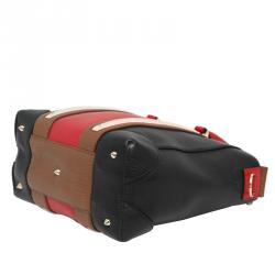 Pre Owned حقيبة يد جيفنشي لوكريزيا متوسطة جلد متعددة الألوان