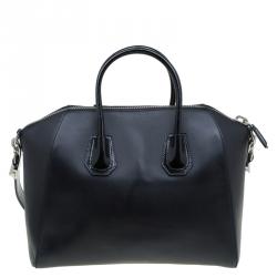 مملوكة مسبقًا Givenchy Black Leather Medium Antigona Satchel