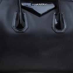 مملوكة مسبقًا Givenchy Black Leather Medium Antigona Satchel
