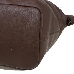 Pre Owned حقيبة يد جيفنشي نايتنيغيل كبيرة جلد بنية