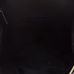 Pre Owned حقيبة يد جيفنشي نايتينغيل مرصعة متوسطة جلد ونايلون سوداء