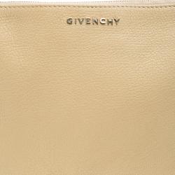 Givenchy Beige Leather Pouch