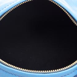 Pre Owned Givenchy Blue Leather Pandora Messenger Bag