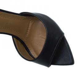 Pre Owned صندل جيفنشي سير كاحل جلد سن القرش مقاس 37