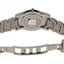 Pre Owned Givenchy White Stainless Steel Asparas Women's Wristwatch 32MM