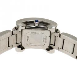 Pre Owned Givenchy Blue Mother of Pearl Stainless Steel Koleos Women's Wristwatch 29MM