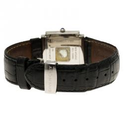 Givenchy White Stainless Steel Diamond Apsaras Women's Wristwatch 26MM