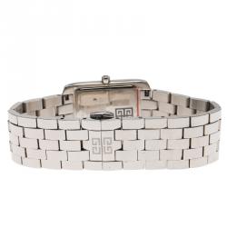 Givenchy Silver Stainless Steel Aspaaras Women's Wristwatch 20MM