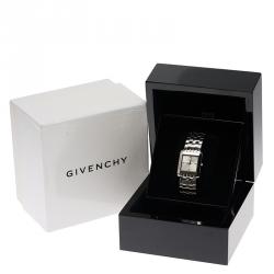 Givenchy Silver Stainless Steel Aspaaras Women's Wristwatch 20MM