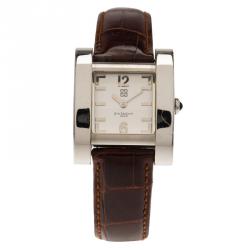 Givenchy Silver Stainless Steel Koleos Women's Wristwatch 29MM
