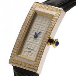 Givenchy White Stainless Steel Apsaras Women's Wristwatch 15MM