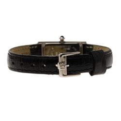 Pre Owned Givenchy Mother of Pearl Stainless Steel Diamond Apsaras Women's Wristwatch 15MM