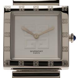 مملوكة مسبقًا ساعة يد نسائية جيفنشي أبساراس ستانلس ستيل بيضاء 27 مم