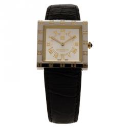 Pre Owned Givenchy Silver Stainless Steel Apsaras Women's Wristwatch 27MM