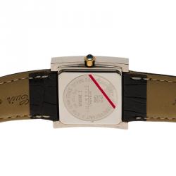 Pre Owned Givenchy Silver Stainless Steel Apsaras Women's Wristwatch 27MM