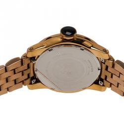 Glam Rock White Stainless Steel Miami Women's Wristwatch 44MM