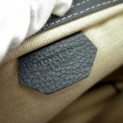 Pre Owned Goyard Black Chevron Coated Canvas/Leather Grenadines Shoulder Bag