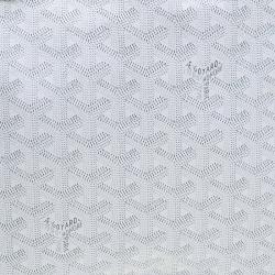 Pre Owned Goyard White Coated Canvas Saint Louis Tote