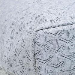 Pre Owned Goyard White Coated Canvas Saint Louis Tote
