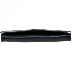 Gucci Black Leather Soho Clutch