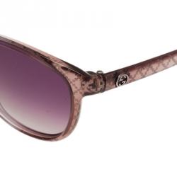 Pre Owned نظارة غوتشي 3633 أرجوانية