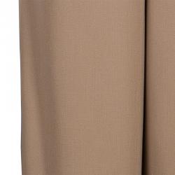 Pre Owned Gucci Dark Beige Wide Leg Trousers S