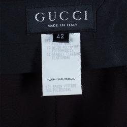 Pre Owned Gucci Burgundy Trousers M