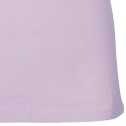 Pre Owned Gucci Baby Pink Crest Polo Shirt M