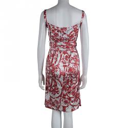 مملوكة مسبقًا فستان غوتشي بلا أكمام تريكو منقوش M