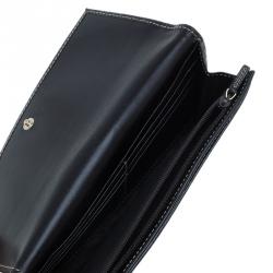 Pre Owned Gucci Brown Coated Canvas Monogram Continental Wallet