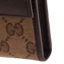 مملوكة مسبقًا محفظة غوتشي كونتينيتال كانفاس غوتشيسيما بيج ويب
