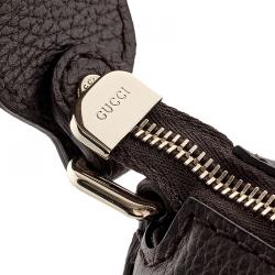 Pre Owned حقيبة غوتشي سوكي متوسطة كانفاس بيج /بني