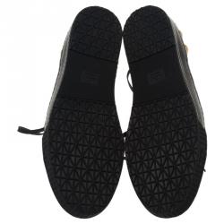 مملوكة مسبقًا Gucci Golden Leather Babouska Studded Praga Sneakers Size 38.5