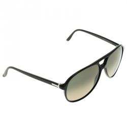 Pre Owned نظارة شمسية غوتشي أفياتور GG 1026S سوداء