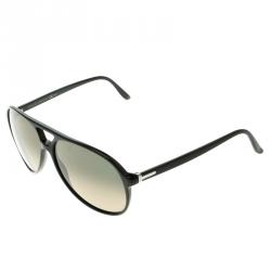 Pre Owned نظارة شمسية غوتشي أفياتور GG 1026S سوداء