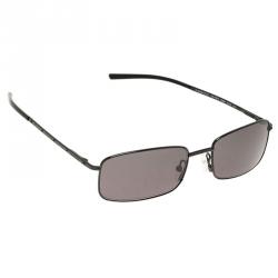 Pre Owned Gucci Black GG 1753 Rectangle Sunglasses