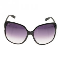 مملوكة مسبقًا Gucci Black GG 3187 Square Sunglasses