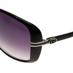 مملوكة مسبقًا Gucci Black GG 3187 Square Sunglasses