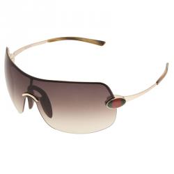 Pre Owned نظارة غوتشي سوداء شيلد GG1854 